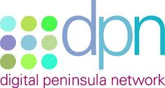 Fibre optics form part of DPN's logo - providing digital training in Cornwall